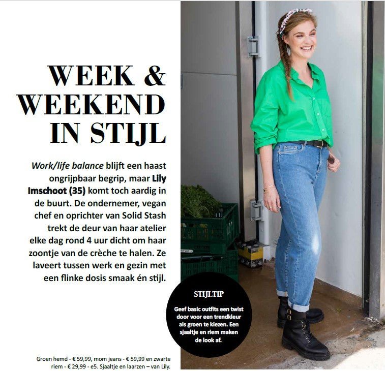 Lily in Weekend Knack - Solid Stash