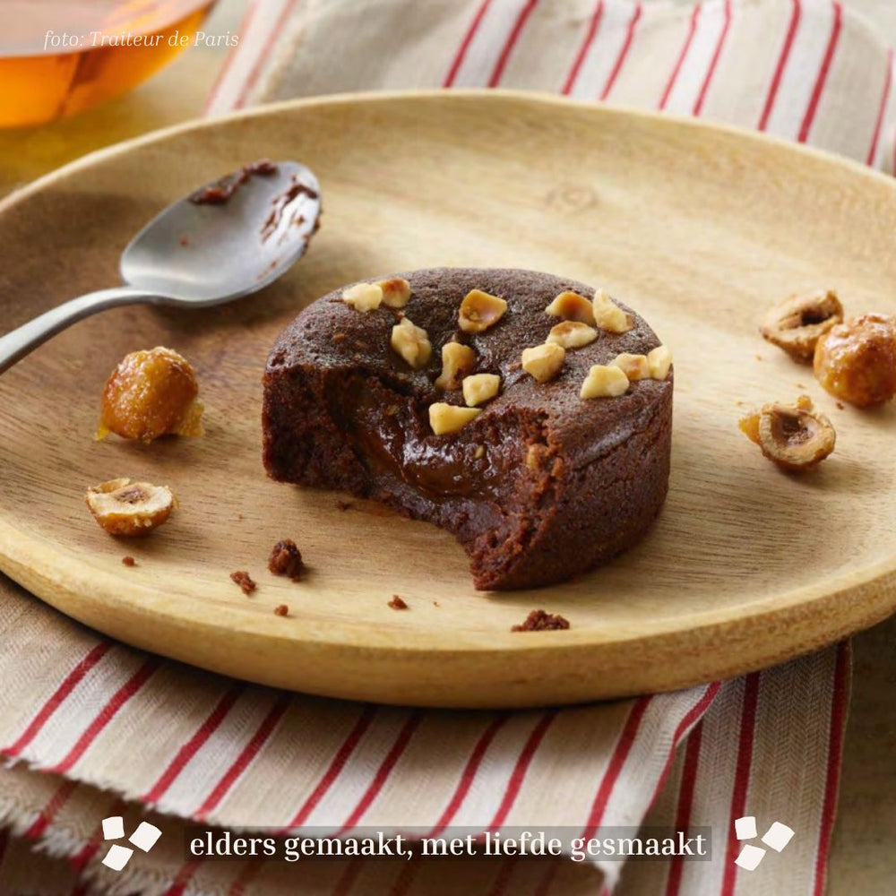 Chocolate Lava Cake with Hazelnut - Solid Stash