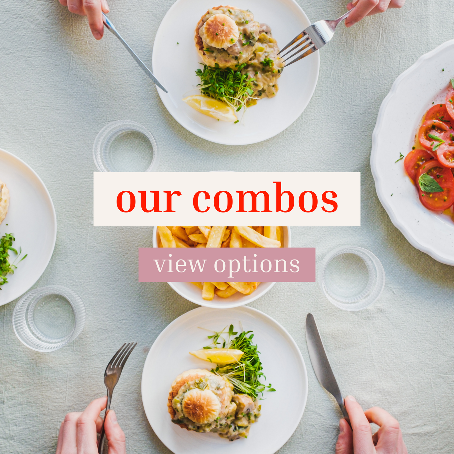 Keeping it simple: our pre-selection of dishes for you.