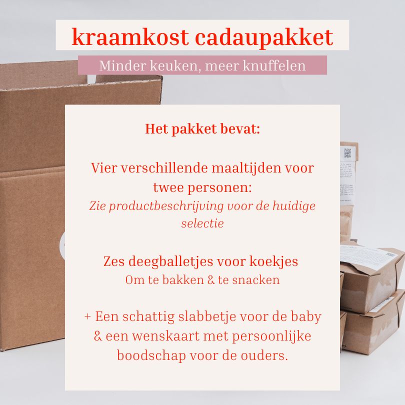 
                  
                    Kraamkost Cadeaupakket
                  
                