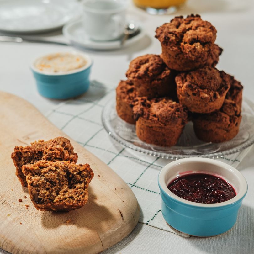 Magic Carrot-Coconut Muffins (4 pcs) - Solid Stash