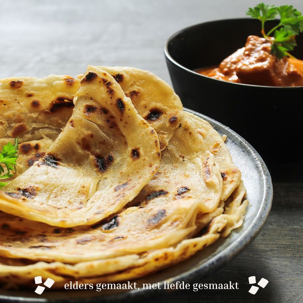 Parathas: Flaky Flatbreads (5 pcs.) - Solid Stash