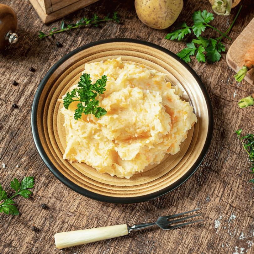 
                  
                    Puree for 2: Parsnip, potato & confit garlic - Solid Stash
                  
                