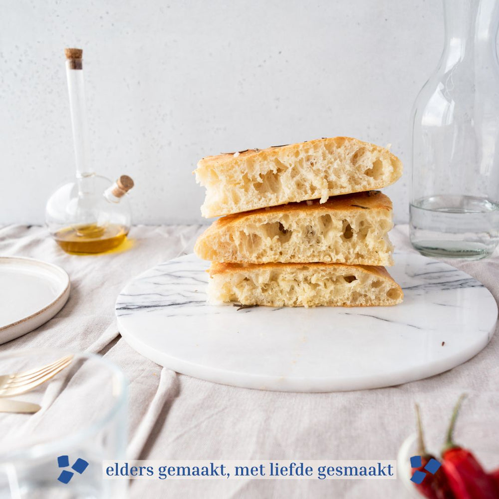 Ons favoriete broodje: Schiacciata Romana (2 stuks)